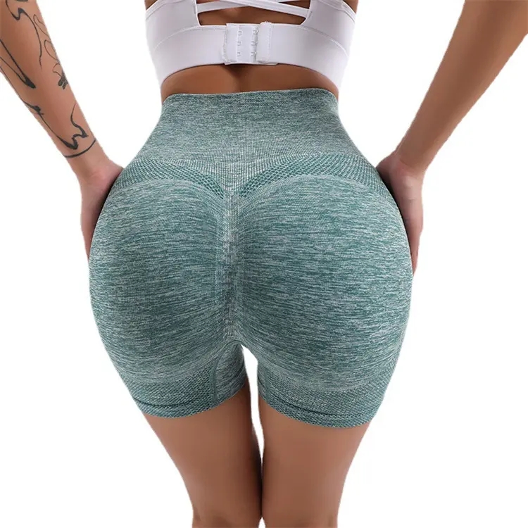 Summer Lady Butt Lift Hot Pants Women Workout Seamless Scrunch Bum Shorts Yoga Gym Female Sexy Booty Short Tights