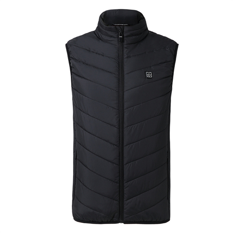 Battery Heated Vest Unisex Hunting Winter Warm Outdoor Waistcoat Usb Jacket Heated Coat Men Outdoor Heated Vest