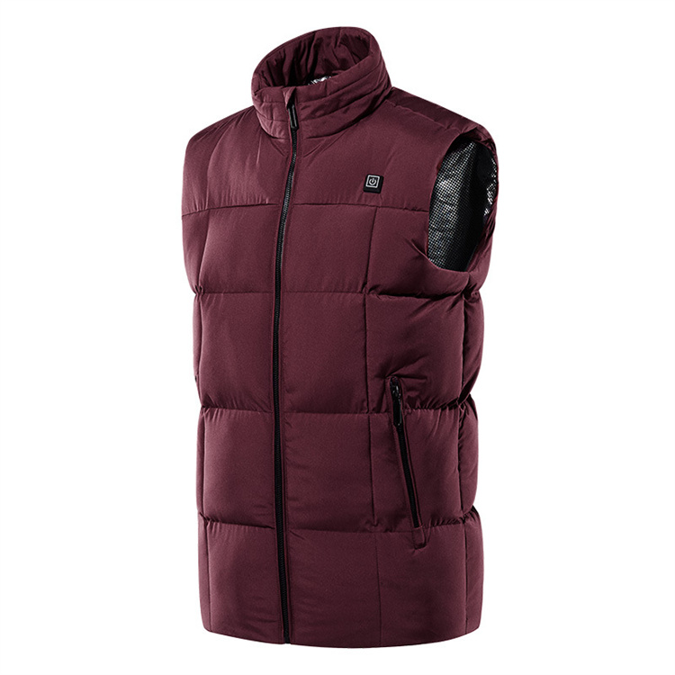 Personalized Wholesale High Quality Reasonable Price Heated Puffer Vest New Arrival Golden Supplier Heated Vest