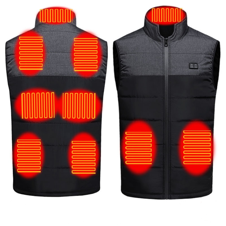 Heated Vest  for Women for Men Autumn Winter Smart Heating Cotton Vest