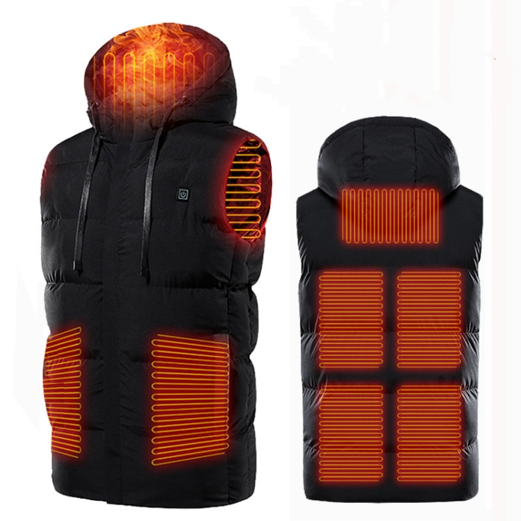 Heated Vest Warm Gilet Winter Jacket with Battery Pack Men's Heated Vest with Battery Casual