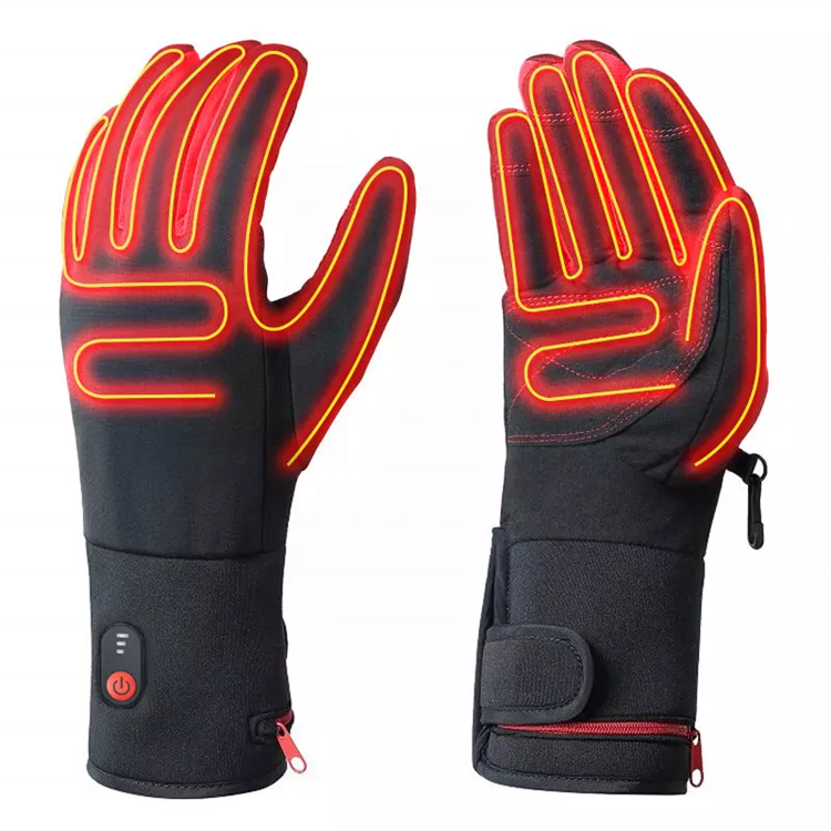 Heated Snow Gloves Water Proof Hand Heated Gloves