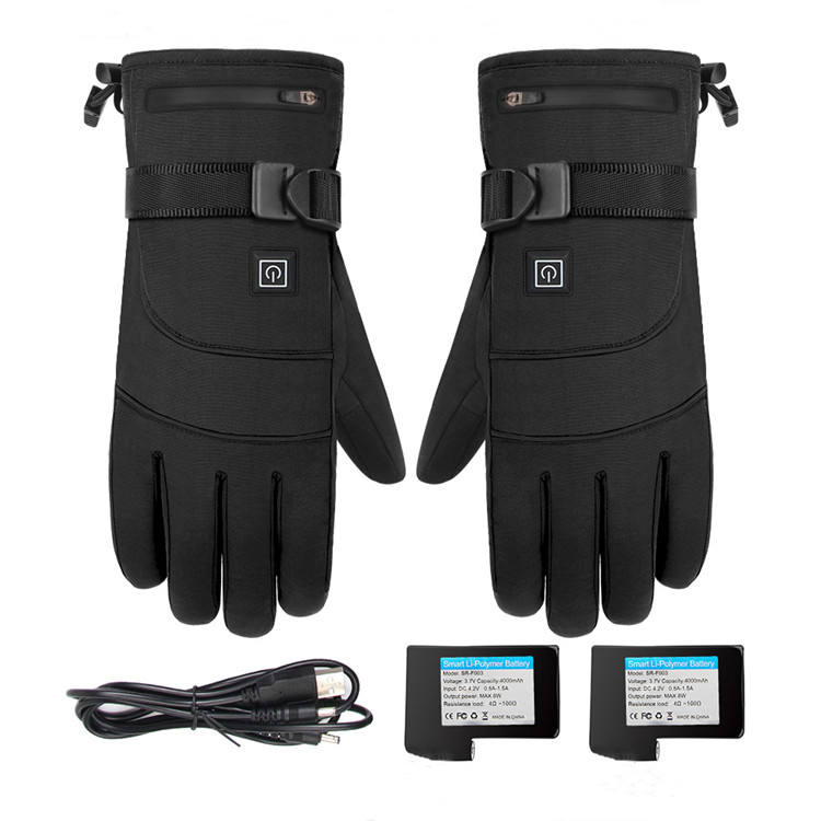 Electric Heated Running Gloves Heating Glove Motorcycle Heat