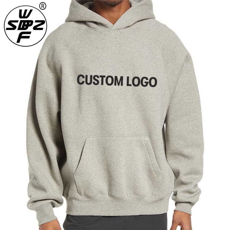 Autumn And Winter New Fleece Solid Color Hooded Sweatshirts Custom Hoodies Men Cotton