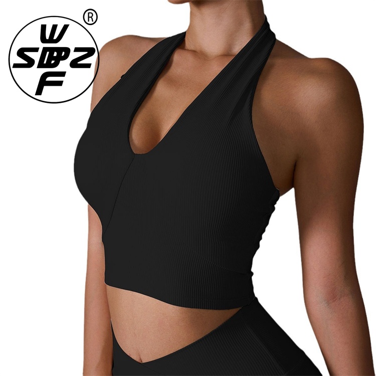 High Quality Solid Color Quick Drying Yoga Wear Sports Bras Custom Sport Bra Yoga